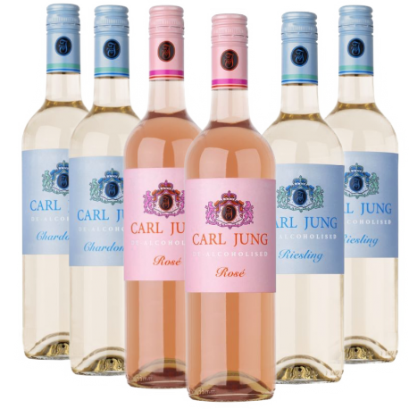 Zvýhodněná sada Carl Jung bílá & rosé vína